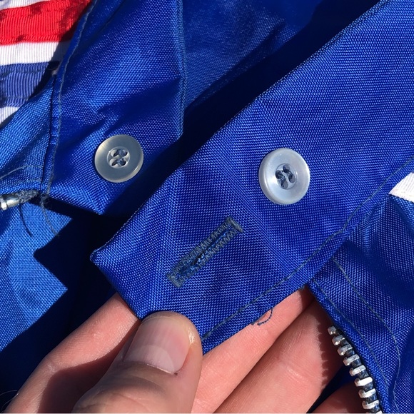 Vintage BF Goodrich Nylon Lightweight Jacket Windbreaker Blue - Picture 10 of 12